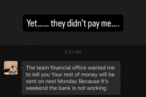 帕斯卡尔继续向NBL石家庄翔蓝讨薪:说周一付钱 然而并没有 帕斯卡尔继续向NBL石家庄翔蓝讨薪:说周一付钱 然而并没有