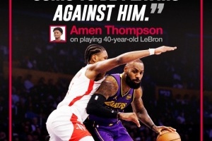 阿门:詹姆斯40岁了仍然这么厉害 这就是奇怪的地方 阿门:詹姆斯40岁了仍然这么厉害 这就是奇怪的地方