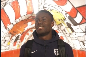 格伊收获英格兰首球,英格兰发文:恭喜你,格伊! 格伊收获英格兰首球,英格兰发文:恭喜你,格伊!