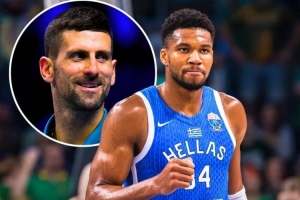 塞尔维亚已出局 网球巨星德约科维奇今天在社媒支持了一波字母哥