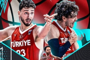 时隔24年!土耳其男篮自2001年后首次重返欧锦赛四强 时隔24年!土耳其男篮自2001年后首次重返欧锦赛四强