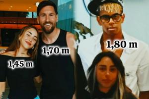 身高差36厘米!亚马尔1年长高10cm至1米81,女友身高仅1米45 身高差36厘米!亚马尔1年长高10cm至1米81,女友身高仅1米45