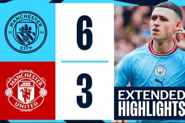 无敌双锋!22年英超,哈兰德福登双双帽子戏法,曼城6-3战胜曼联 无敌双锋!22年英超,哈兰德福登双双帽子戏法,曼城6-3战胜曼联