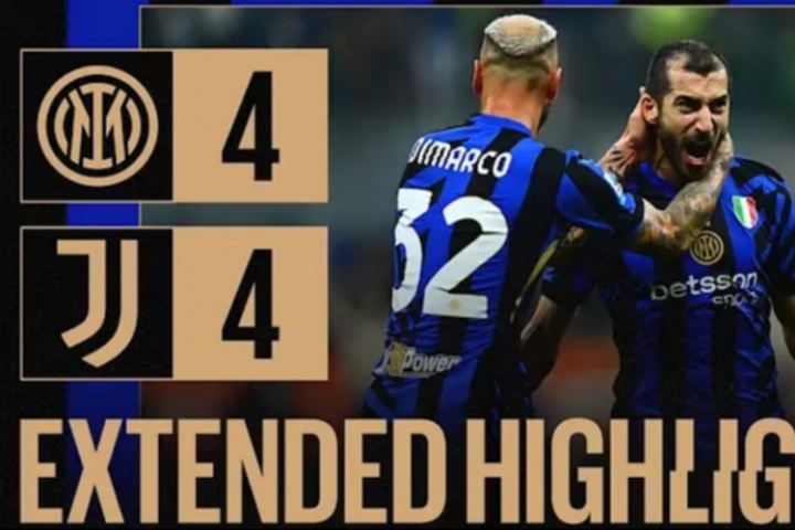 8球对轰!上赛季意甲,伊尔迪兹连追两球,国米4-4战平尤文 8球对轰!上赛季意甲,伊尔迪兹连追两球,国米4-4战平尤文