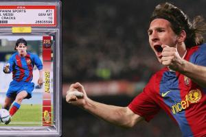 场外也创纪录!梅西处子赛季球星卡拍得133万美元,打破贝利纪录 场外也创纪录!梅西处子赛季球星卡拍得133万美元,打破贝利纪录