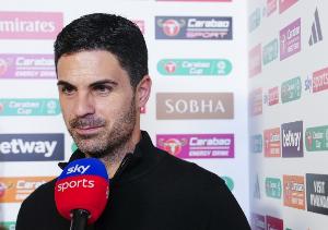 阿尔特塔:恩瓦内里很自信,马杜埃凯充满勇气不会被困难打倒 阿尔特塔:恩瓦内里很自信,马杜埃凯充满勇气不会被困难打倒