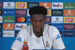 琼阿梅尼:裁判也会犯错最重要是赢球 有姆巴佩我们获胜机会更大 琼阿梅尼:裁判也会犯错最重要是赢球 有姆巴佩我们获胜机会更大