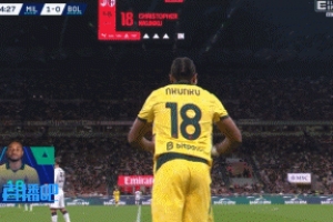 恩昆库首秀！米兰第86分钟换上恩昆库，换下希门尼斯