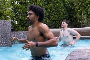 备战新赛季!文森特晒近期个人训练照 备战新赛季!文森特晒近期个人训练照