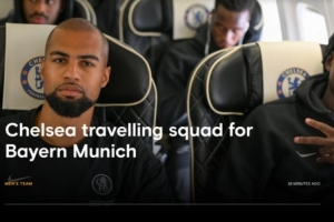 切尔西欧冠vs拜仁名单：帕尔默、埃斯特旺、加纳乔在列