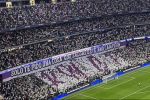 皇马球迷拉横幅：只有一个要求，今年夺冠！