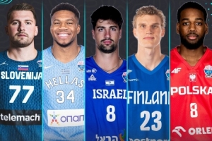 东契奇、申京、字母哥刷屏!官方发布欧锦赛各项数据前五海报 东契奇、申京、字母哥刷屏!官方发布欧锦赛各项数据前五海报