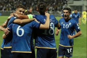 第94的国足能否一战？科索沃FIFA排名升至第91，本月爆冷击败瑞典