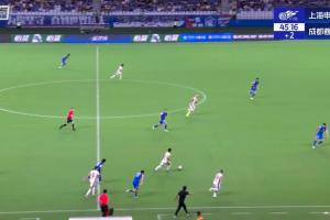 罕见!申花vs蓉城上半场补时仅2分钟 本场比赛由乌兹别克裁判主哨 罕见!申花vs蓉城上半场补时仅2分钟 本场比赛由乌兹别克裁判主哨