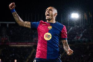 里程碑!世体:对阵赫塔费是拉菲尼亚代表巴萨出战的第150场比赛 里程碑!世体:对阵赫塔费是拉菲尼亚代表巴萨出战的第150场比赛