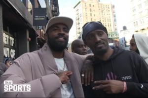 欧文接受街头采访感谢记者关心他的膝伤 专心与球迷合影&签名 欧文接受街头采访感谢记者关心他的膝伤 专心与球迷合影&签名