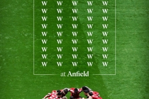 碾压!在安菲尔德,利物浦联赛面对埃弗顿取得第50场胜利 碾压!在安菲尔德,利物浦联赛面对埃弗顿取得第50场胜利