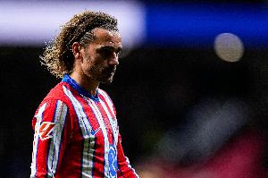 遭遇进球荒,格列兹曼过去21场西甲联赛出场1082分钟0进球 遭遇进球荒,格列兹曼过去21场西甲联赛出场1082分钟0进球