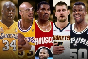 考神评TOP5中锋:奥尼尔第1 天钩第2 大梦约老师海军上将紧随其后 考神评TOP5中锋:奥尼尔第1 天钩第2 大梦约老师海军上将紧随其后