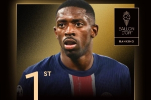 登贝莱荣膺金球奖!成为历史上第六位获得金球奖的法国球员 登贝莱荣膺金球奖!成为历史上第六位获得金球奖的法国球员