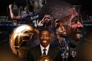 法国足球主编:登贝莱获得金球奖在所有大洲投票中都很明确 法国足球主编:登贝莱获得金球奖在所有大洲投票中都很明确