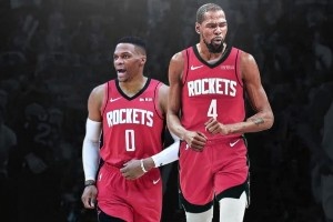 范乔丹重伤！美网友：杜威+亚当斯重聚休斯敦？KD魔咒真实存在啊