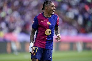 金球第5低了?拉菲尼亚上赛季进球、助攻等多项数据创造个人纪录 金球第5低了?拉菲尼亚上赛季进球、助攻等多项数据创造个人纪录