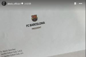 暖心!36岁桑切斯收到老东家巴萨来信:诚挚祝贺你加盟塞维利亚 暖心!36岁桑切斯收到老东家巴萨来信:诚挚祝贺你加盟塞维利亚