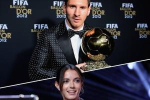 本世纪连续三年荣膺金球奖的两位球员：🤴梅西、👸邦马蒂