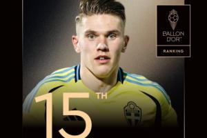 北欧锋霸首登英超!金球奖第15名:约克雷斯,生涯首次获得提名 北欧锋霸首登英超!金球奖第15名:约克雷斯,生涯首次获得提名