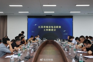 电竞苏超也要来了!江苏省城市电竞联赛工作推进会在南京举行 电竞苏超也要来了!江苏省城市电竞联赛工作推进会在南京举行
