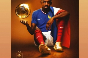 孔德社媒祝贺法国队友登贝莱夺金球奖:恭喜我的兄弟! 孔德社媒祝贺法国队友登贝莱夺金球奖:恭喜我的兄弟!