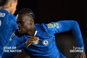 贡献传射!乔治当选联赛杯第三轮切尔西队内最佳球员 贡献传射!乔治当选联赛杯第三轮切尔西队内最佳球员