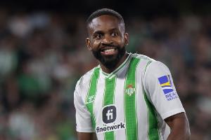 打进9球,巴坎布成贝蒂斯在主流欧战赛事中的头号射手 打进9球,巴坎布成贝蒂斯在主流欧战赛事中的头号射手