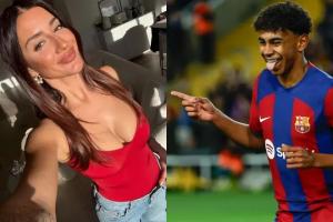 相差13岁🍉女网红:亚马尔11岁就给我发消息,但他否认是我粉丝 相差13岁🍉女网红:亚马尔11岁就给我发消息,但他否认是我粉丝