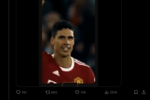 曼联官方回复瓦拉内纪念退役一周年社媒:一日红魔,终生红魔❤️ 曼联官方回复瓦拉内纪念退役一周年社媒:一日红魔,终生红魔❤️