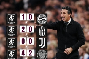 🏟️魔鬼主场!维拉近7个欧战主场不败,赢拜仁、巴黎,平尤文 🏟️魔鬼主场!维拉近7个欧战主场不败,赢拜仁、巴黎,平尤文