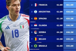 意甲球员薪资盘点:意大利球员总薪资最高,塞尔维亚平均年薪最高 意甲球员薪资盘点:意大利球员总薪资最高,塞尔维亚平均年薪最高