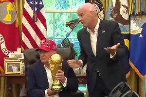 特朗普:会确保世界杯很安全,若某城市不安全将改换其它城市举办 特朗普:会确保世界杯很安全,若某城市不安全将改换其它城市举办