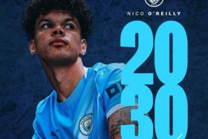 官方:曼城与20岁中场奥赖利续约至2030年 官方:曼城与20岁中场奥赖利续约至2030年