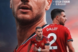 能否连胜?达洛特晒海报预热本轮曼联vs布伦特福德 能否连胜?达洛特晒海报预热本轮曼联vs布伦特福德