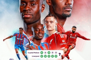 英超官方晒利物浦VS水晶宫海报:唯二两支不败球队谁能延续? 英超官方晒利物浦VS水晶宫海报:唯二两支不败球队谁能延续?