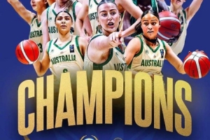 澳大利亚队完成U16女篮亚洲杯历史上首个4连冠 参赛至今23胜0负