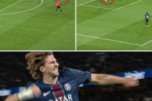 维蒂尼亚妙传,扎巴尔尼打进加盟巴黎后的处子球 维蒂尼亚妙传,扎巴尔尼打进加盟巴黎后的处子球