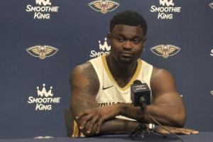 这次来真的!锡安上赛季注册体重129kg 现在瘦到了120kg 这次来真的!锡安上赛季注册体重129kg 现在瘦到了120kg