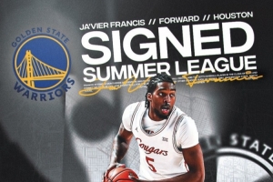 队记:勇士和前锋贾维尔-弗朗西斯签下Exhibit 10训练营合同 队记:勇士和前锋贾维尔-弗朗西斯签下Exhibit 10训练营合同