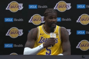 艾顿:我不会把加盟湖人视作理所当然 我会如受伤野兽般反击 艾顿:我不会把加盟湖人视作理所当然 我会如受伤野兽般反击