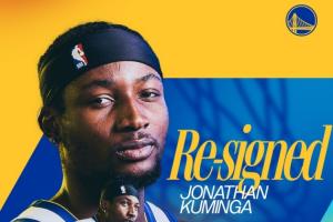 漫长的谈判结束了!2年4850万!官方:勇士已和库明加完成续约 漫长的谈判结束了!2年4850万!官方:勇士已和库明加完成续约