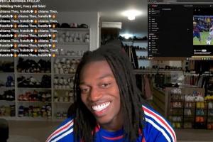 怪笑+怪叫🤣莱奥直播中看亚马尔穿裆过人:WTF? 怪笑+怪叫🤣莱奥直播中看亚马尔穿裆过人:WTF?