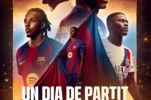 巴萨官推晒海报预热对阵巴黎:拉什福德、亚马尔、孔德出镜 巴萨官推晒海报预热对阵巴黎:拉什福德、亚马尔、孔德出镜